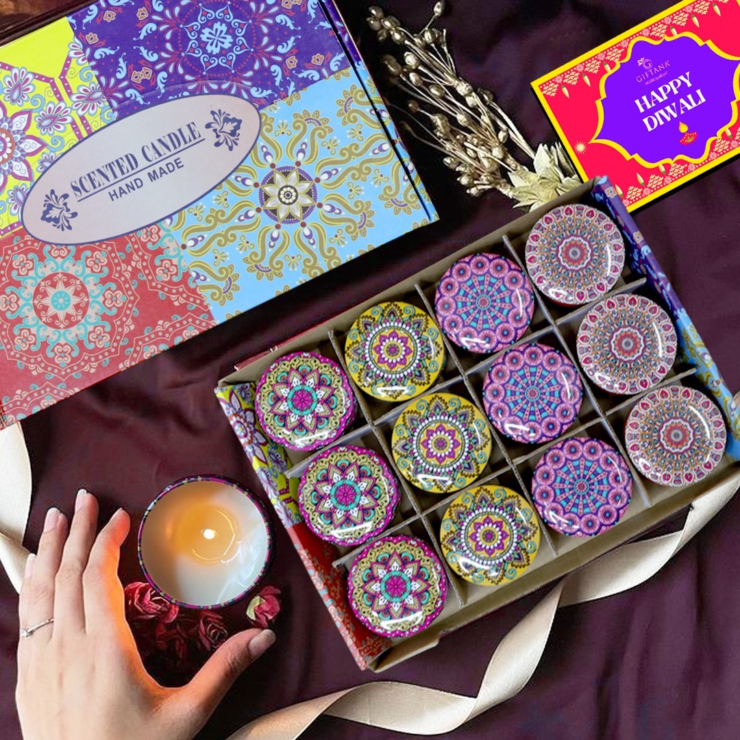 Giftana's Diwali Candle Gift Box